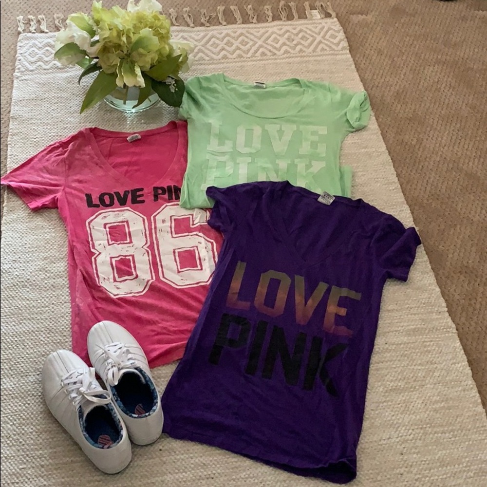 PINK Victoria’s Secret T-shirts bundle